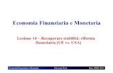Economia Finanziaria e Monetaria - uniba.it · 3 Economia Finanziaria e Monetaria Giovanni Ferri Bari, EIMF 2012 1. Le buone intenzioni del G-20 del 2009 – 1