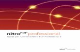 Guida per l'utente di Nitro PDF Professional 6 · 2 Guida per l'utente di Nitro PDF Professional 6 Conversione di file di Microsoft Publisher in PDF ..... 32 Conversione di file di