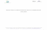 PIANO PER LA PREVENZIONE DELLA CORRUZIONE 2018-2020ambiente-spa.com/wp-content/uploads/2018/02/PIANO_ANTICORRUZIONE... · DIN EN ISO 9001 - DIN EN ISO 14001 – Certificato Nr. 20