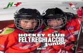 HOCKEY CLUB FELTREGHIACCIO · L’hockey a Feltre è un momento imprescindibile della stagione autunnale e invernale e da sempre siete scesi in campo senza alcun timore reverenziale