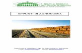 APPUNTI DI AGRONOMIA - A lt/agronomia.pdf · “Appunti di agronomia” 1 APPUNTI DI AGRONOMIA 1 . IL TERRENO Il terreno può essere considerato come un ben definito sistema in cui