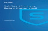 Guida in linea per utenti di SafeGuard Enterprise · I dispositivi di archiviazione remo vibili, quali hard disk ester ni e chia vette USB , vengono cifrati in maniera trasparente.
