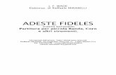 Adeste Fideles Banda e Coro Partiturafiles.raffaelemirabelli.it/200000159-9c2cc9d2eb/Adeste Fideles... · J. F. WADE Elaboraz. di Ra!aele MIRABELLI ADESTE FIDELES (CANTO NATALIZIO)