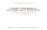 PIANO TRIENNALE ATCRM2 2015-2016-2017 - sowebtest.com · AMBITO TERRITORIALE DI CACCIA ROMA 2 Via Poppea Sabina 17 int.2 00131 Roma PIANO TRIENNALE ATCRM2 2015-2016-2017 Secondo documento