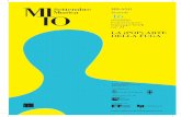 Venerdì 16 - MITO SettembreMusica · DELLA FUGA Torino Milano Festival Internazionale della Musica un progetto di realizzato da ... proporzioni cosmiche: sorretto appunto dalla tenace