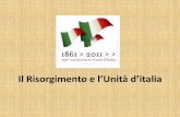 Il Risorgimento e l’Unità d’Italia - icviamerope.gov.itUnita d'Italia.pdf · Giuseppe Garibaldi con i suoi “mille” ... In seguito (1870/1871) i fu il ompletamento dell’unità