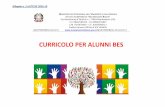CURRICOLO PER ALUNNI BES - icsangiovannibosco.gov.it · CURRICOLO PER ALUNNI BES Allegato n. 2 al PTOF 2016-19 . ITALIANO ... ITALIANO CLASSE QUINTA Traguardi di apprendimento minimi