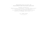 Appunti per il corso di Equazioni alle derivate parzialidaniele.andreucci/pdf/20081215_corso_edp.pdf · Equazioni a coeﬃcienti costanti in due variabili 153 17.2. Forme quadratiche