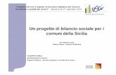 Un progetto di bilancio sociale per i comuni della Sicilia · Osservatorio per la finanza e la contabilità degli enti locali ... le performance. 6° ... Il modello di bilancio sociale