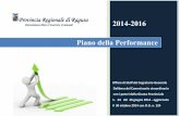 Provincia Regionale di Ragusa 2014-2016 Denominata libero ...provincia.ragusa.it/.../piano-della-performance-2014.pdf · Piano della Performance. ... Enti Locali (art. 3, comma 3,