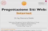 Progettazione Siti Web - dei.unipd.itsilvello/didattica/psw2012-13/slides/05-2012... · Gianmaria Silvello slide A.A. 2012/13 ... interconnessione di reti Gennaio 1983: TCP/IP diventa