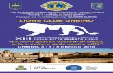 LIONS CLUB URBINO - lionscittamurate.com · Ancona, 23 agosto 1994) scrittore e poeta. LE MURA DI URBINO poesia di Paolo Volponi Le mura di Urbino, Urbino, ... di Raffaello, una delle