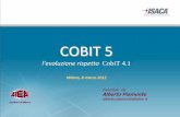 COBIT 5 manno - Home | AIEA · Capitolo di Milano COBIT 5 Nel 2011 sono usciti: •COBIT 5 Framework (85 pp) –Principi –Architettura –Enablers •COBIT 5 Process Reference Guide