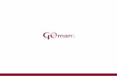 Gentile Cliente, - Goman · Gentile Cliente, il catalogo Goman®, con la sua completa e ampia gamma pro- ... Ricerca e sviluppo Research and development. ... inibisce lo sviluppo