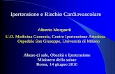 Presentazione di PowerPoint - salute.gov.it · Ipertensione e Rischio Cardiovascolare Alberto Morganti U.O. Medicina Generale, Centro Ipertensione Arteriosa Ospedale San Giuseppe,