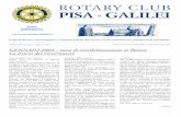 ROTARY CLUB PISA - GALILEI · Nel 1927 si iniziò la pubblicazione ... La crisi dei rapporti con la Chiesa Cattolica, ... Finalmente, nella seconda metà degli
