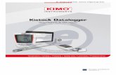 Kistock Datalogger - E Instruments 2018 EIG · KILOG, è possibile raccogliere e analizzare tutti i parametri dei processi di climatizzazione industriale, monitorare le condizioni