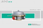 regolatori di pressione - staflux 187 - pietro fiorentini ... · La concezione dei regolatori della serie Staflux 187 consente la manutenzione periodica senza la necessità di ...