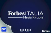Media Kit 2018 - bluefinancialcommunication.com · mercato AIM della Borsa di Milano, ha raggiunto un accordo con FORBES ... DA 20 MILIARDI DI DOLLARI. LUSSO DIGITALE. ... Periodicità: