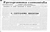 IL CAPIT ALISIO AROENTINO - archivesautonomies.orgarchivesautonomies.org/IMG/pdf/gauchecommuniste/gauchescommunistes... · sca segnana il fallimento della ... cale (non finite, d'altronde,