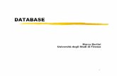 DATABASE - micc.unifi.it · 3 Bibliografia Testi sul progetto di database: P. Atzeni, S. Ceri, S. Paraboschi, R. Torlone. “Basi di dati”, Mc Graw Hill 2002.