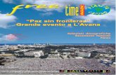 “Paz sin fronteras” Grande evento a L’Avana · S.Sebastiano a Vesuvio(NA) ... Nel 2 febbraio del 1973 tenne un ultimo memorabile concerto al Ma-dison Square Garden di New ...