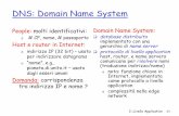 DNS: Domain Name System - di.unito.it rossano/DIDATTICA/reti/lezione5-6-7.pdf  Semplice esempio DNS
