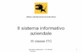 Albez edutainment production - Economia Aziendale ... sistema... · Albez edutainment production. Giuseppe Albezzano ITC Boselli Varazze 2 ... L’inventario di magazzino è la rilevazione