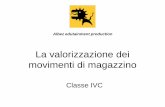 La valorizzazione dei movimenti di magazzinoblog.edidablog.it/.../La-valorizzazione-dei-movimenti-di-magazzino.pdf · Albez edutainment production. Giuseppe Albezzano IISS Boselli