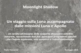 Moonlight Shadow Un viaggio sulla Luna accompagnato dalle ... · Un serata all'insegna della scoperta del nostro satellite naturale, raccontando due fra i principali programmi spaziali