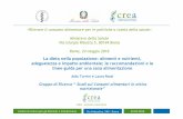 La dieta nella popolazione: alimenti e nutrienti ... · Ministero della Salute Via Giorgio Ribotta 5, 00144 Roma Roma, 24 maggio 2016 La dieta nella popolazione: alimenti e nutrienti,