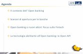 v Il contesto dell’ Open banking... · v La tecnologia abilitante all’Open banking: le Open API 1 23/11/2017 ABI Lab – Centro di Ricerca e Innovazione per la Banca 2