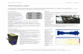 AN005 Vibrometria Laser · Vibrometria Laser Questo articolo vuole illustrare l’utilizzo di un laser a triangolazione per la misura di vibrazioni senza contatto.