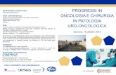 della Provincia di Genova IN PATOLOGIA - SYMPOSIA · Genova ECM Il corso è stato accreditato nel programma ECM-Agenas per 30 Medici Chirurghi, specialisti in: Oncologia, Medicina
