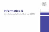 Informatica B - infob2014electriceng.files.wordpress.com · La disponibilità di dati ha reso possibili nuove procedure in azienda (es. sistemi di controllo di gestione, business