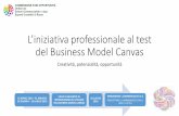Business Model Canvas - odcec.roma.it · Le principali caratteristiche di un Business Model. 1. The business model is – explicitly or implicitly – considered as a. new unit of