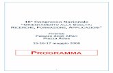 10° Congresso Nazionale RIENTAMENTO ALLA SCELTA R ...larios.psy.unipd.it/it/wp-content/uploads/2015/05/OR_2008-Program... · Vicino M. Filomena Provincia di Potenza Progettare il