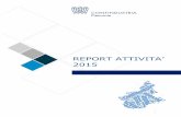 REPORT ATTIVITA’ 2015 - confindustria.piemonte.it · Relazioni con la Regione Nel corso del 2015 è stato sviluppato un piano di attività che ha approfondito con la Giunta e ...