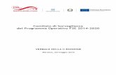 Comitato di Sorveglianza del Programma Operativo FSE 2014-2020fse.basilicata.it/fsecma/files/docs/10/29/67/DOCUMENT_FILE_102967.pdf · del Programma Operativo FSE 2014-2020 ... II