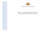 NOTA INTEGRATIVA AL BILANCIO 2017 · Nota integrativa al bilancio 2017 (D.Lgs.118/11) Comune di Messina 2 1.3 Emendamenti alla proposta di bilancio di previsione 2017-2019 Il documento