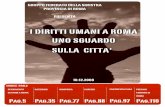 violazione diritti umani a roma - Romanotizie.it · (Preambolo alla Dichiarazione Universale dei Diritti Umani, 1948) ... "inammissibile la violazione dei diritti fondamentali dei