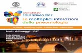 Le molteplici interazioni della pneumologia - news.unipvnews.unipv.it/wp-content/uploads/2017/05/polipneumo_prog_2017... · Fondazione IRCCS Policlinico San Matteo, Pavia Federica