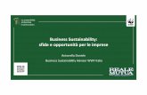 Business Sustainability: sfide e opportunitàper le imprese Documents/Sostenibilita/1_Daniele... · La sostenibilità ambientale in primo piano 7 L’evoluzione dei mercati e il ruolo