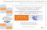 OFFERTA FORMATIVA A.S. 2018/2019 - reteorione.net · La SCUOLA PROFESSIONALE LEPIDO ROCCO di CASTELFRANCO VENETO, ... Via Roma, 59 35010 Massanzago (PD) ... Istituto tecnico in Agraria,