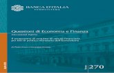 Questioni di Economia e Finanza - Banca d'Italia · Il programma di acquisto di titoli dell’Eurosistema e i suoi ... Quando l'inflazione scende al di sotto del livello compatibile
