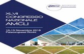 10-13 Novembre 2018 Palacongressi Riminicongresso.amcli.com/2018/documenti/programma.pdf · GIRALDI Cristina (Segretario Nazionale) LAZZAROTTO Tiziana MAGLIANO Enrico (Direttore Scientifico)
