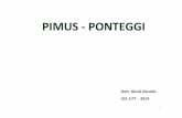 Pimus Ponteggi PPT 2014 PDF - ordineingegneri.pistoia.it · 7.2 modalità di verifica e controllo del piano di appoggio del ponteggio (portata della superficie, omogeneità, ripartizione