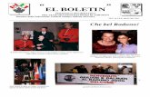 El Boletin, No. 104 (1 dicembre 2000) EL BOLETIN · Fallsview Hotel i partecipanti al Raduno Il grande tabellone diceva tutto ... visita a Pirano e poi a pranzo in un ristorante a
