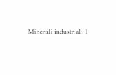 Minerali industriali 1 - geologia.campusnet.unito.it · Definizione Minerali industriali. Materiali solidi estratti dalla Terra per usi diversi da quelli legati alla produzione di