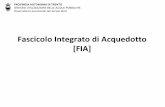 Fascicolo Integrato di Acquedotto [FIA]suap.provincia.tn.it/OUSI/RISI/DOC/FIA-presentazione.pdf · 3 In Trentino gli acquedotti idropotabili sono quasi esclusivamente pubblici, e
